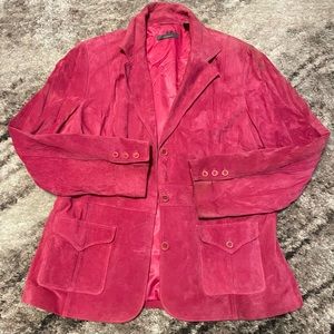 Liz Claiborne Pink Suede jacket